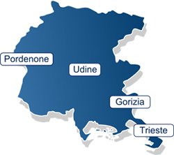 cartina friuli